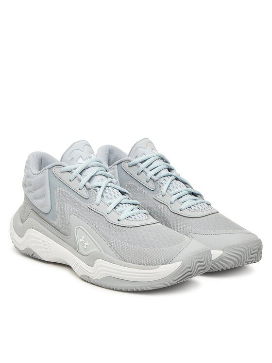 Баскетбольные кроссовки UA Spawn 7 Mid 6000753 Under Armour, серый — фото 2