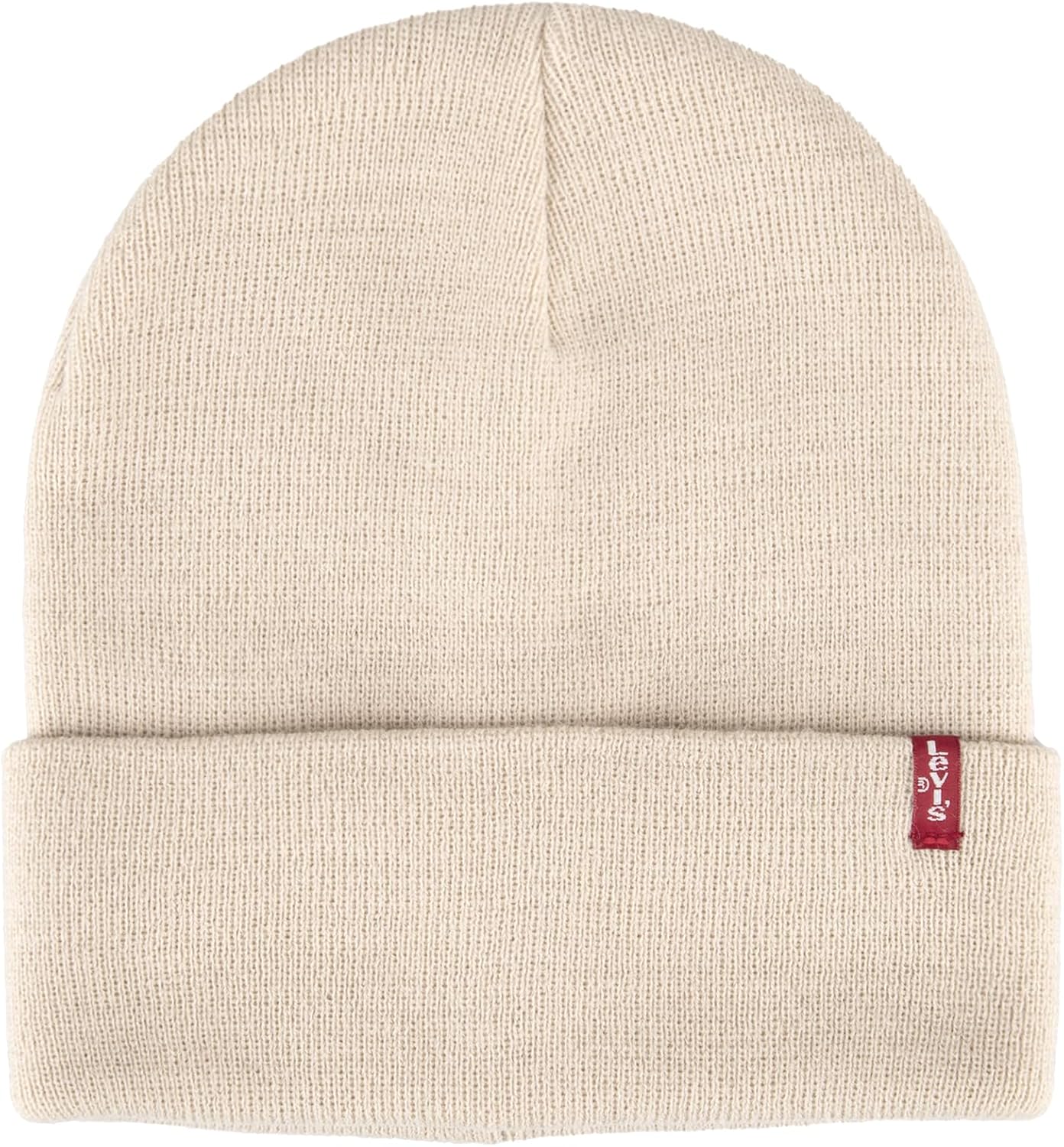 

Мужская всесезонная шапка Levi's Hero Beanie из мягкой трикотажной ткани с манжетами, теплая и удобная на каждый день, Cream Red Tab, Красный, Мужская всесезонная шапка Levi's Hero Beanie из мягкой трикотажной ткани с манжетами, теплая и удобная на каждый