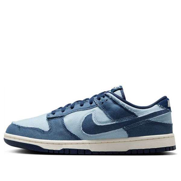 

Кроссовки dunk low 'light armory blue denim' Nike, синий