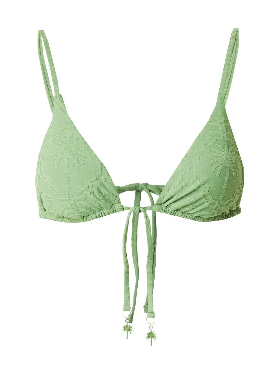 

Треугольный бикини-топ Seafolly, зеленый