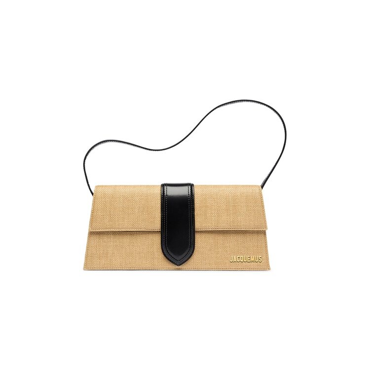 

Сумка Jacquemus Le Bambino Long, цвет Ivory/Black