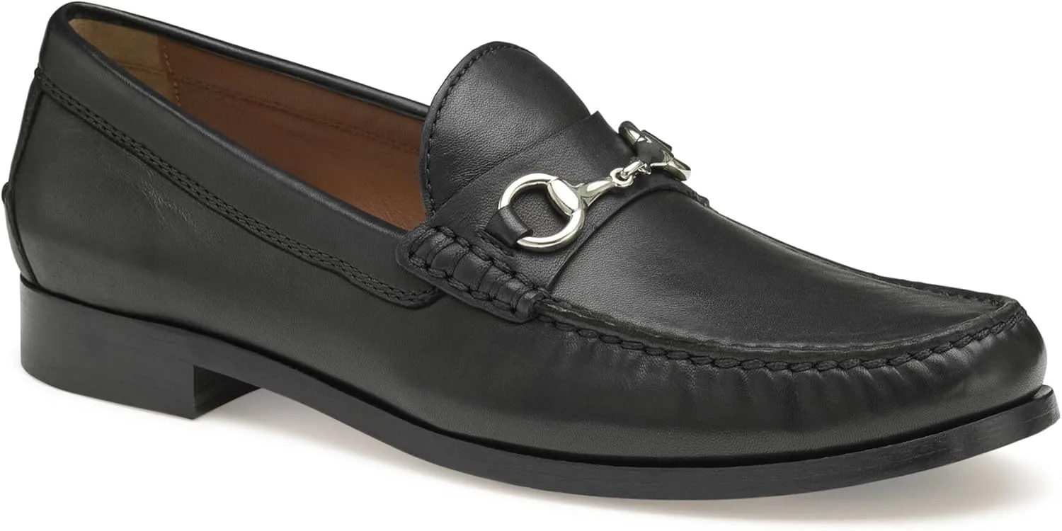 

Туфли-слипоны Johnston & Murphy Baldwin Bit Loafer, черный