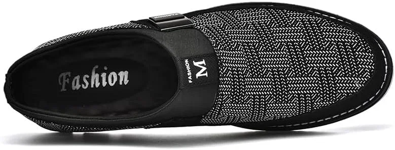 Мокасины мужские кожаные AQIXIDX Loafers, серый — фото 4