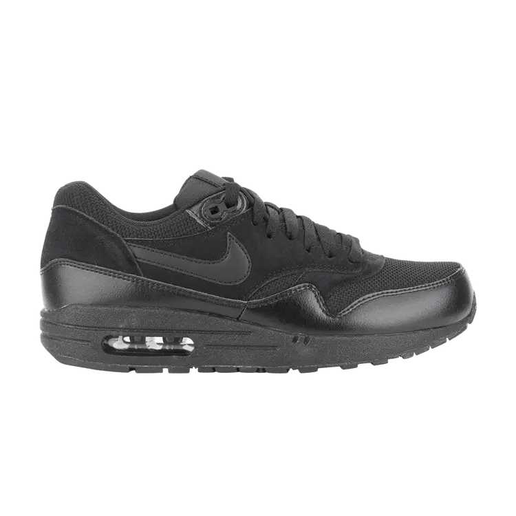 Кроссовки Nike Air Max 1 Essential 'Triple Black', черный