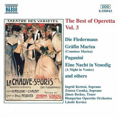 

CD диск Berkes / Hungarian Operetta / Kovacs: Best of Operetta 3