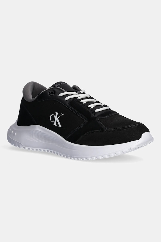 

Кожаные кроссовки EVA Runner Low MG WMM Calvin Klein Jeans, черный