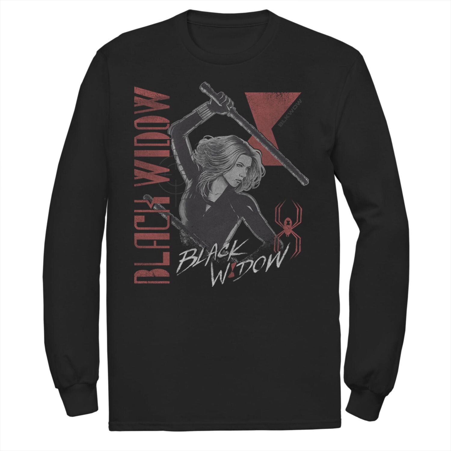 

Мужская футболка в стиле ретро Marvel Black Widow