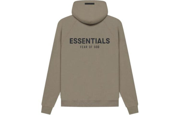 Толстовка pullover hoodie 'taupe' Fear Of God Essentials, коричневый — фото 2