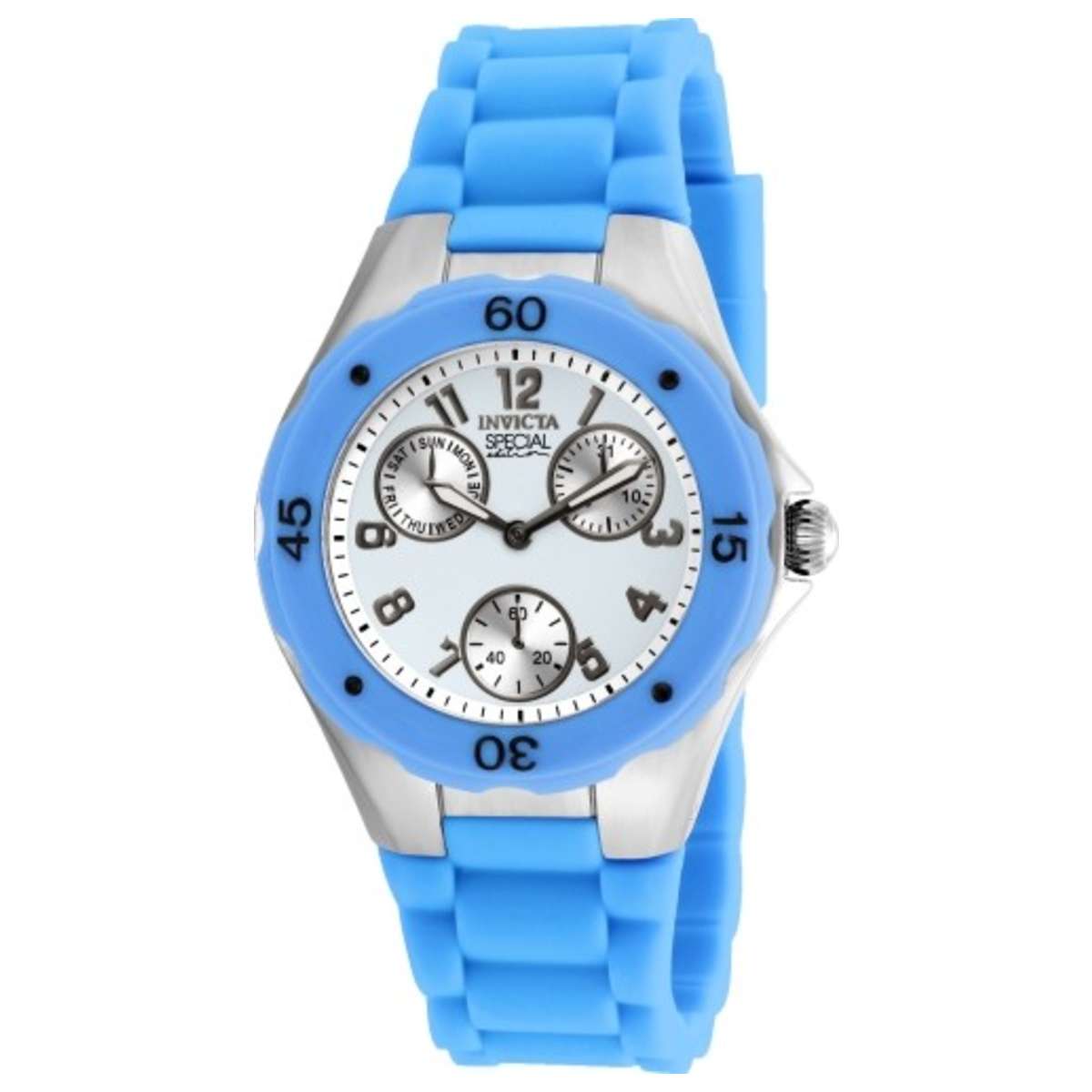 

Женские кварцевые часы Invicta Angel 38 мм, синий