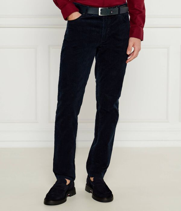 

Вельветовые брюки Denton Straight fit Tommy Hilfiger, синий