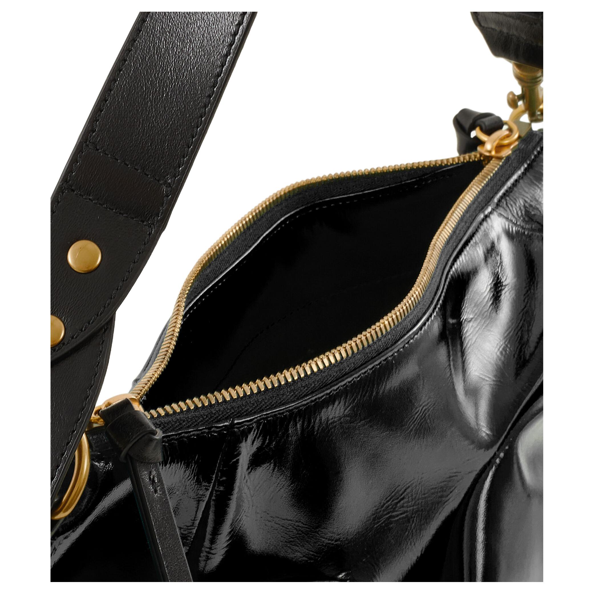 Vivienne Westwood Кожаная сумка, Shoulder Bag Trumpets Women's Black — фото 3