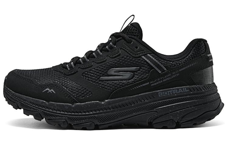 

Кроссовки женские с низким верхом, черные Skechers