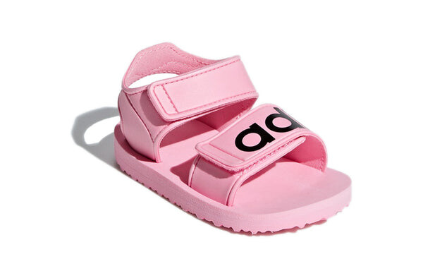 Тапочки пляжные сандалии i Adidas, розовый — фото 3