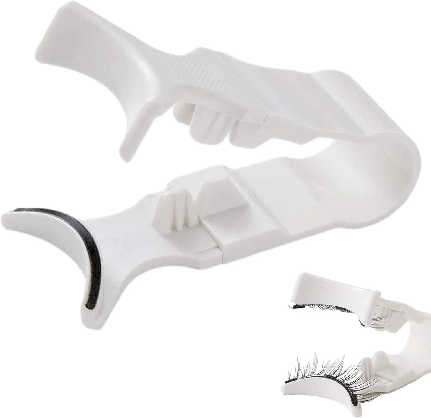 Магнитный клипс для накладных ресниц Magnetic False Eyelash Clip, белый
