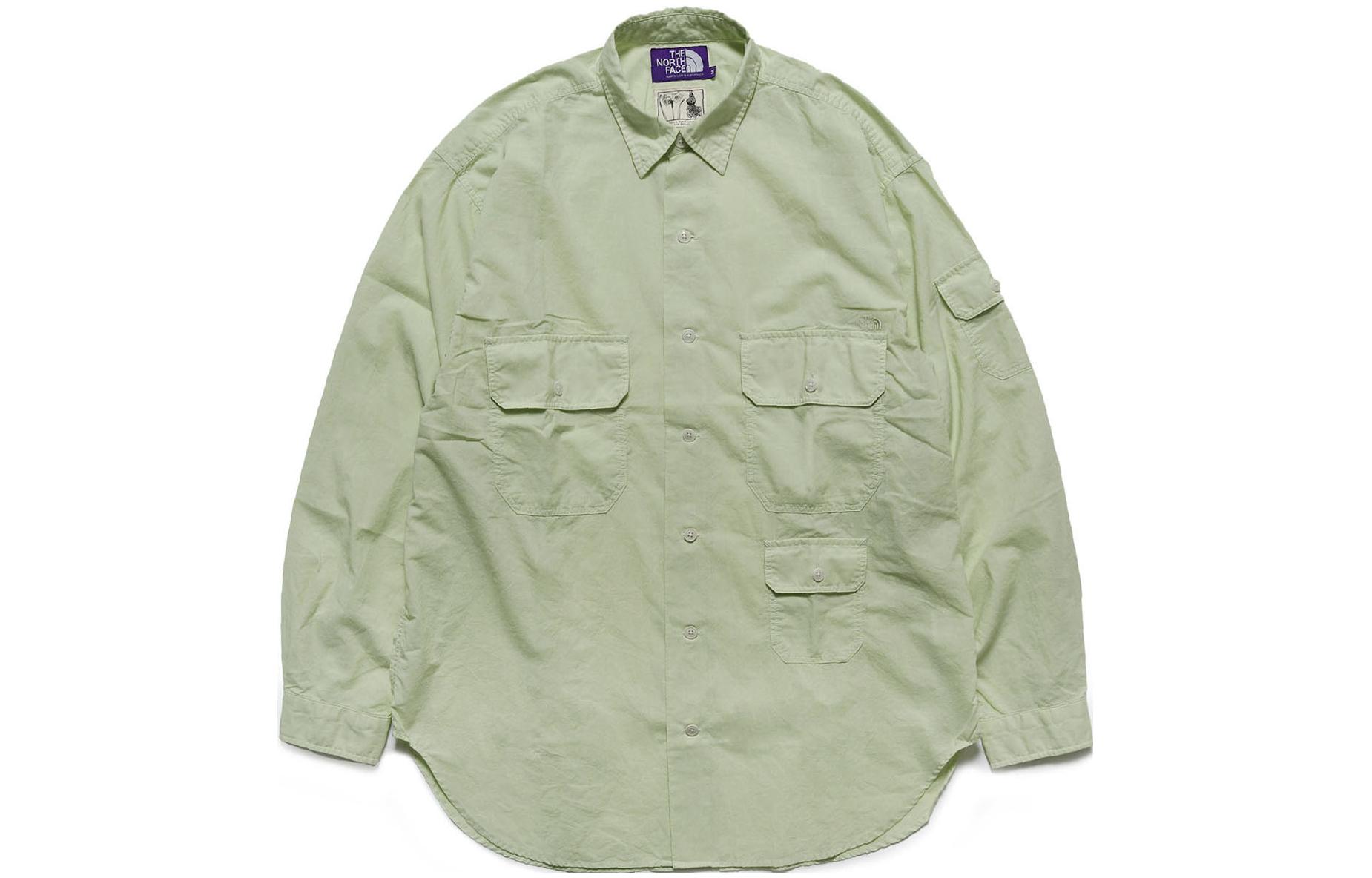 

Футболка унисекс зеленая THE NORTH FACE PURPLE LABEL