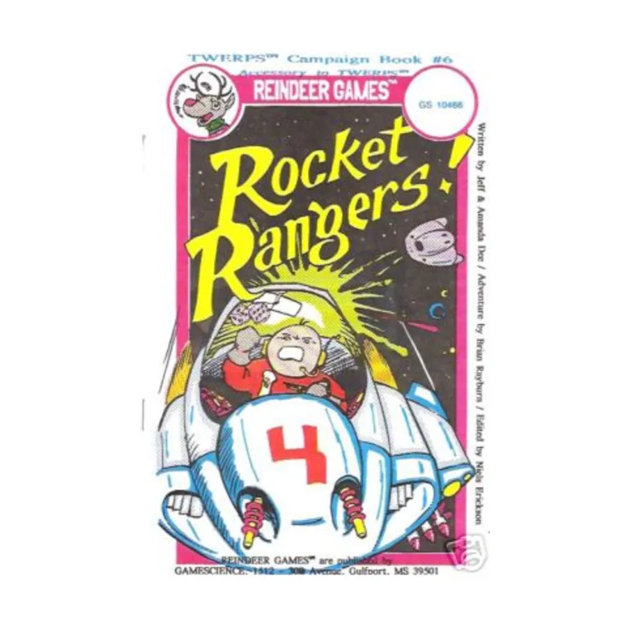 

Rocket Rangers!, T.W.E.R.P.S. (Gamescience), мягкая обложка
