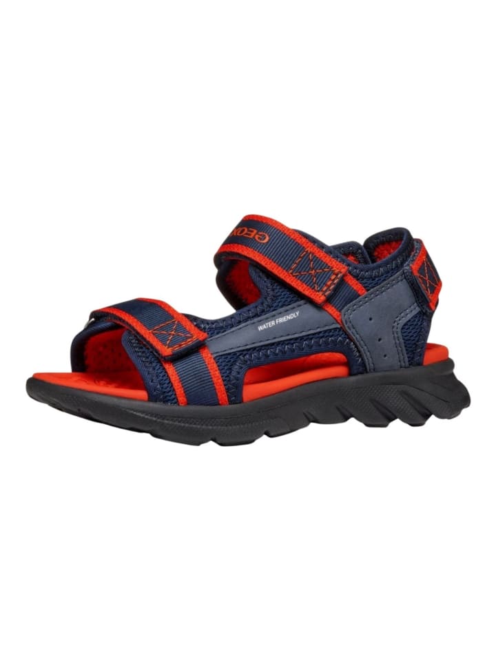 

Сандалии Geox, цвет navy/rot