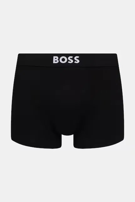 Боксеры мужские из хлопка с эластаном Trunk 3P ONE 3 шт BOSS, серый — фото 3