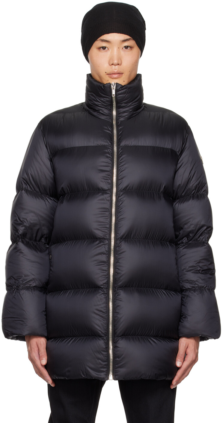 

Moncler циклопический пуховик Rick Owens, цвет Black