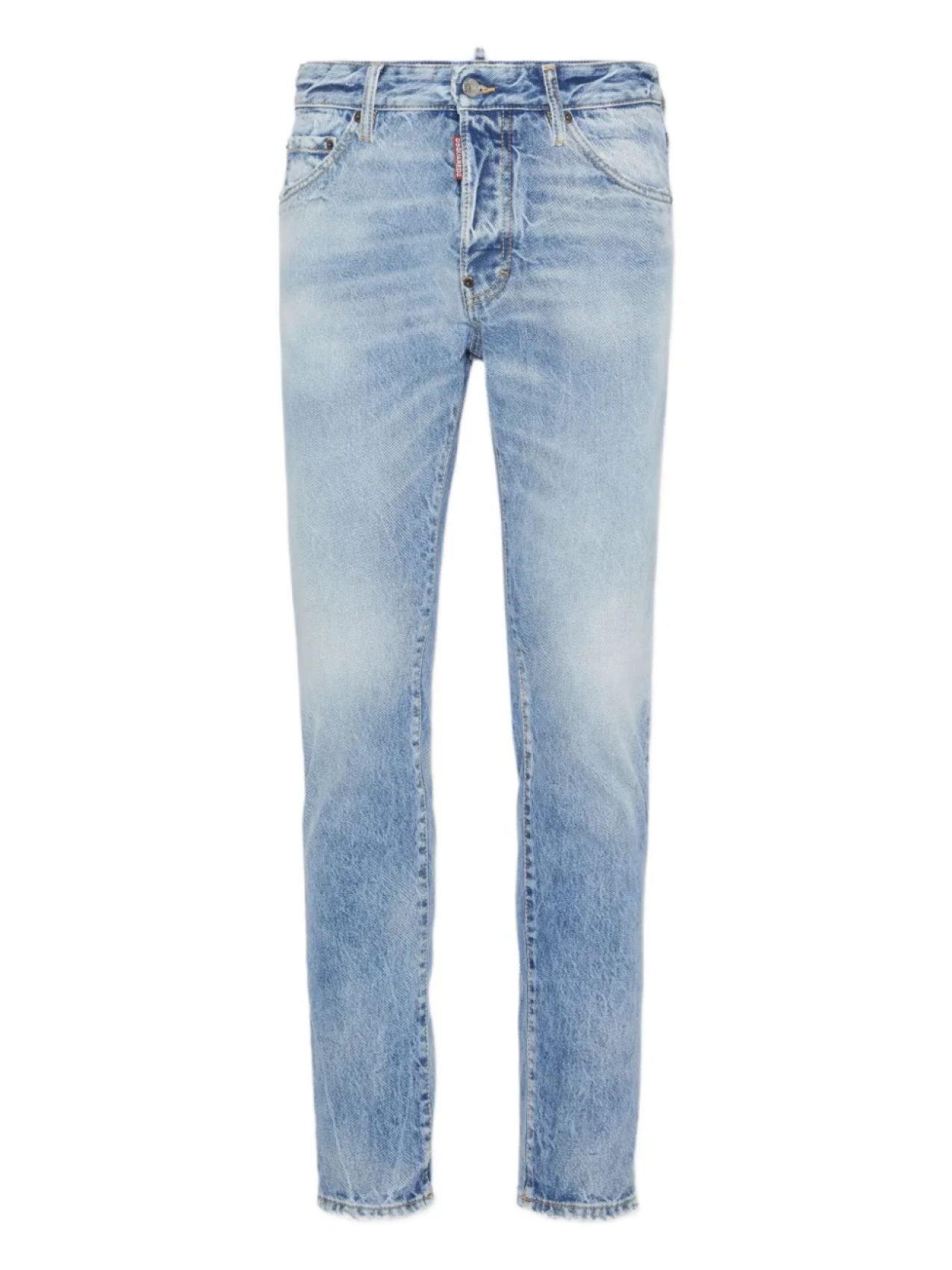 

DSQUARED2 джинсы с нашивкой-логотипом, синий