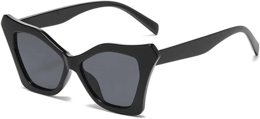 

Солнцезащитные очки с защитой от УФ-излучения UV400 | Градиентный леопардовый принт "кошачий глаз" | Линзы конфетных цветов | Для женщин и мужчин | Для занятий спортом на открытом воздухе и вождения DSVIGF, Black