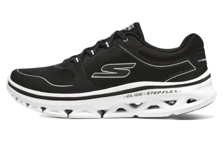 

Кроссовки для бега Go Run Glide-Step мужские с низким верхом, черные/белые Skechers