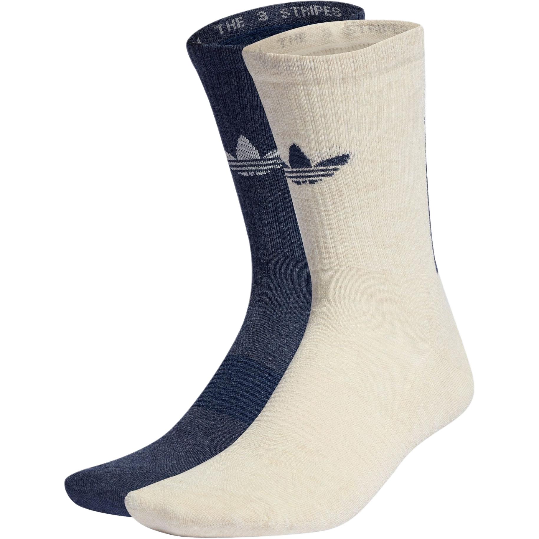 

Носки Trevor Advanced Cruz 2 Double Team Crew Unisex, 2 пары Adidas Originals, черный белый