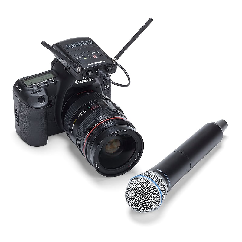 

Беспроводная система Samson Concert 88 Camera Frequency-Agile UHF Wireless Handheld Mic System - K Band (470–494 MHz)