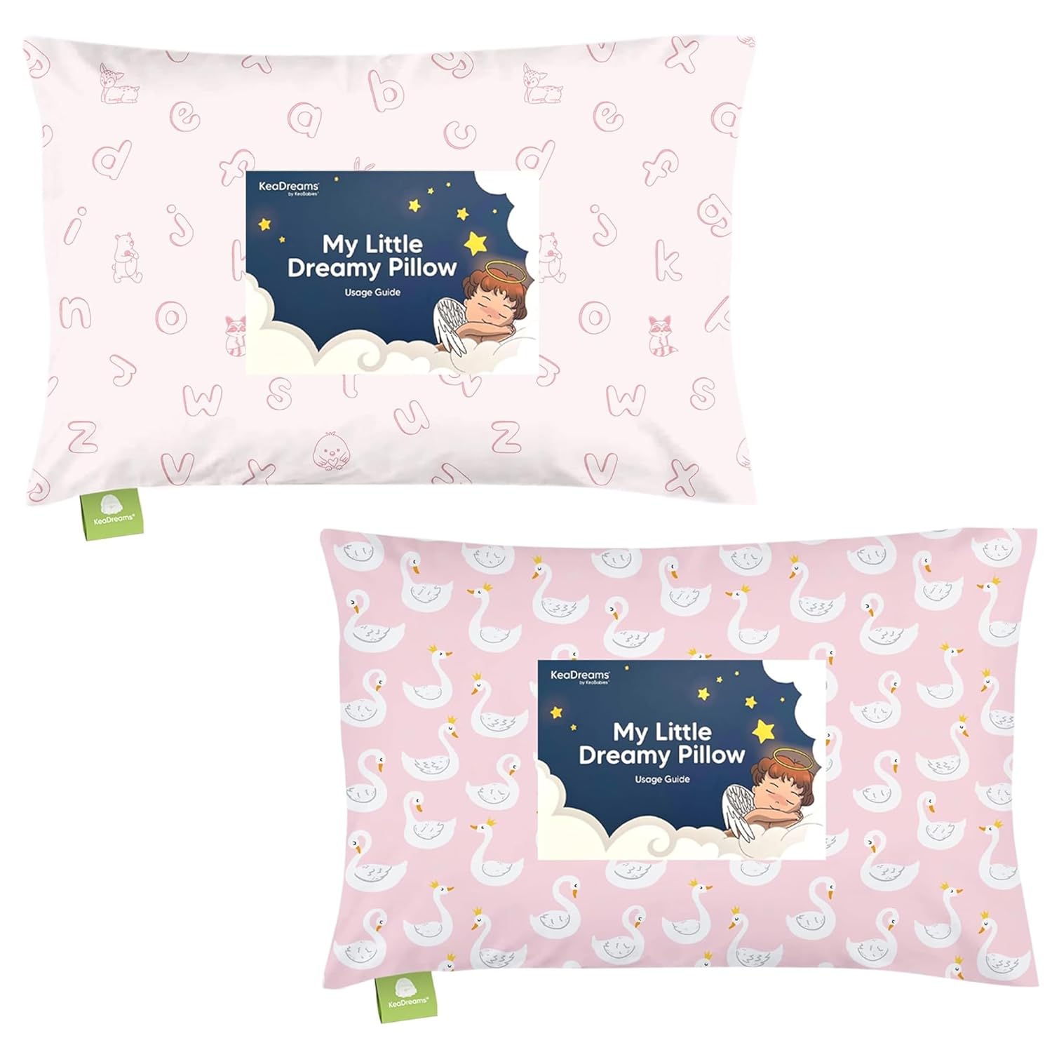 

Kea Подушка для малышей с наволочкой - 13x18 My Little Dreamy Pillow, подушки для сна для малышей из органического хлопка, детские подушки, дорожные подушки, мини-подушка, детская подушка, подушка для детской кроватки KeaBabies