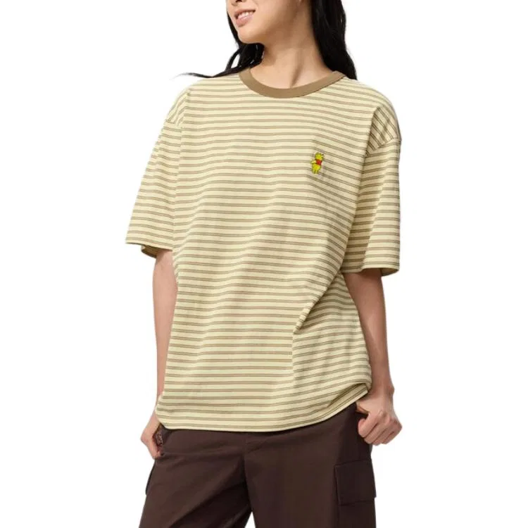 Футболка x DISHINI, LIANMINGKUAN SS26 унисекс UNIQLO, Light Beige — фото 4