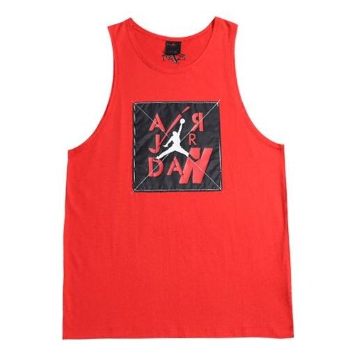

Майка Air Jordan Sports Training Basketball Vest Red, красный