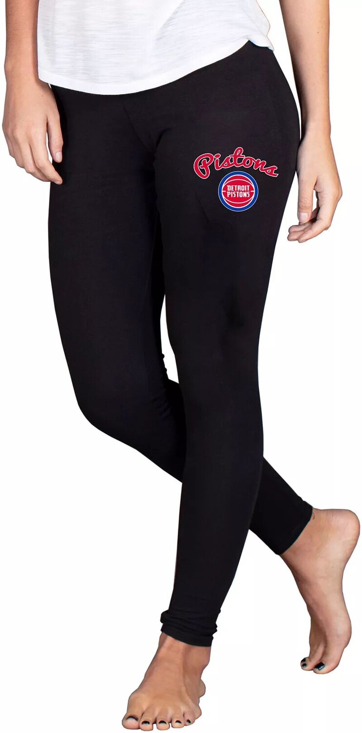 

Женские леггинсы черного цвета Concepts Sport Detroit Pistons