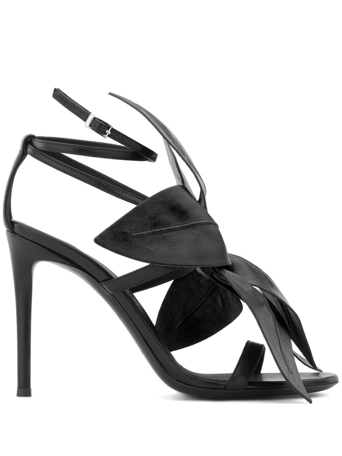 Босоножки Lilium на шпильке Giuseppe Zanotti, черный