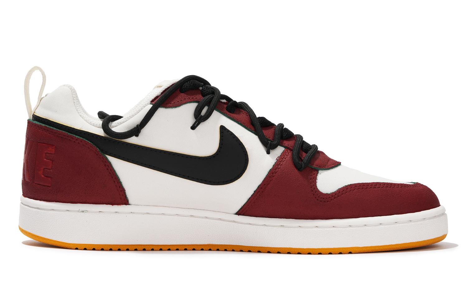 Nike Кроссовки для скейтбординга Court Borough Abrasion Resistant низкие мужские White Red — фото 3