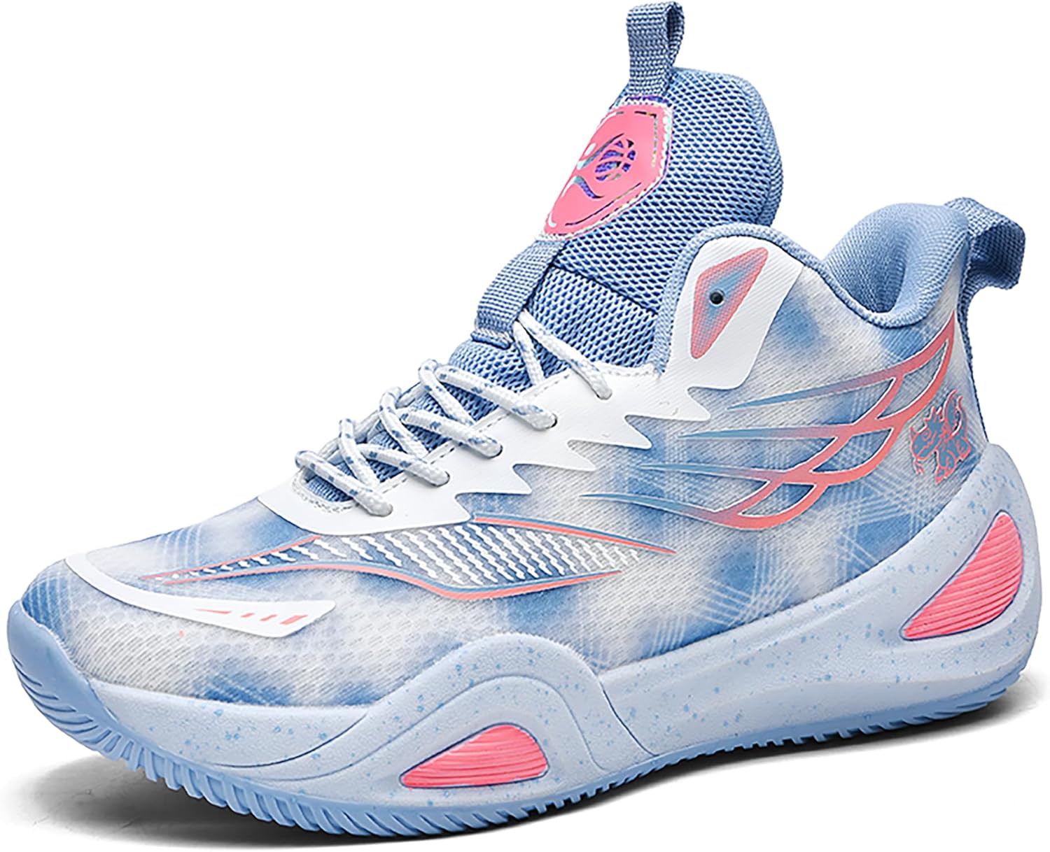 

Кроссовки CJSPORX для мужчин и женщин, баскетбольные, дышащие, мужские, противоскользящие, для улицы, модные, унисекс, белый/синий