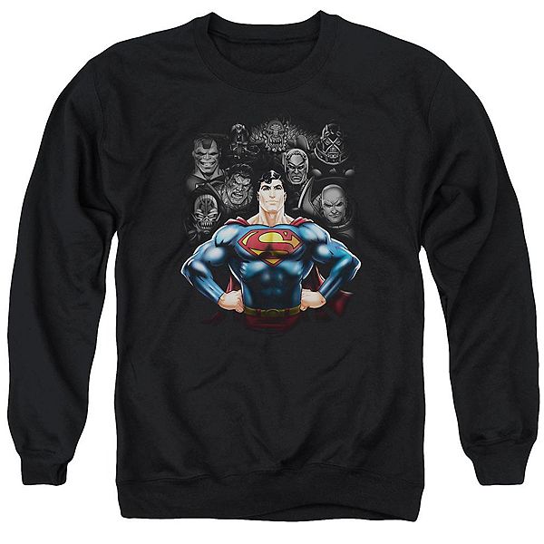 

Толстовка с принтом злодеев Супермена Licensed Character