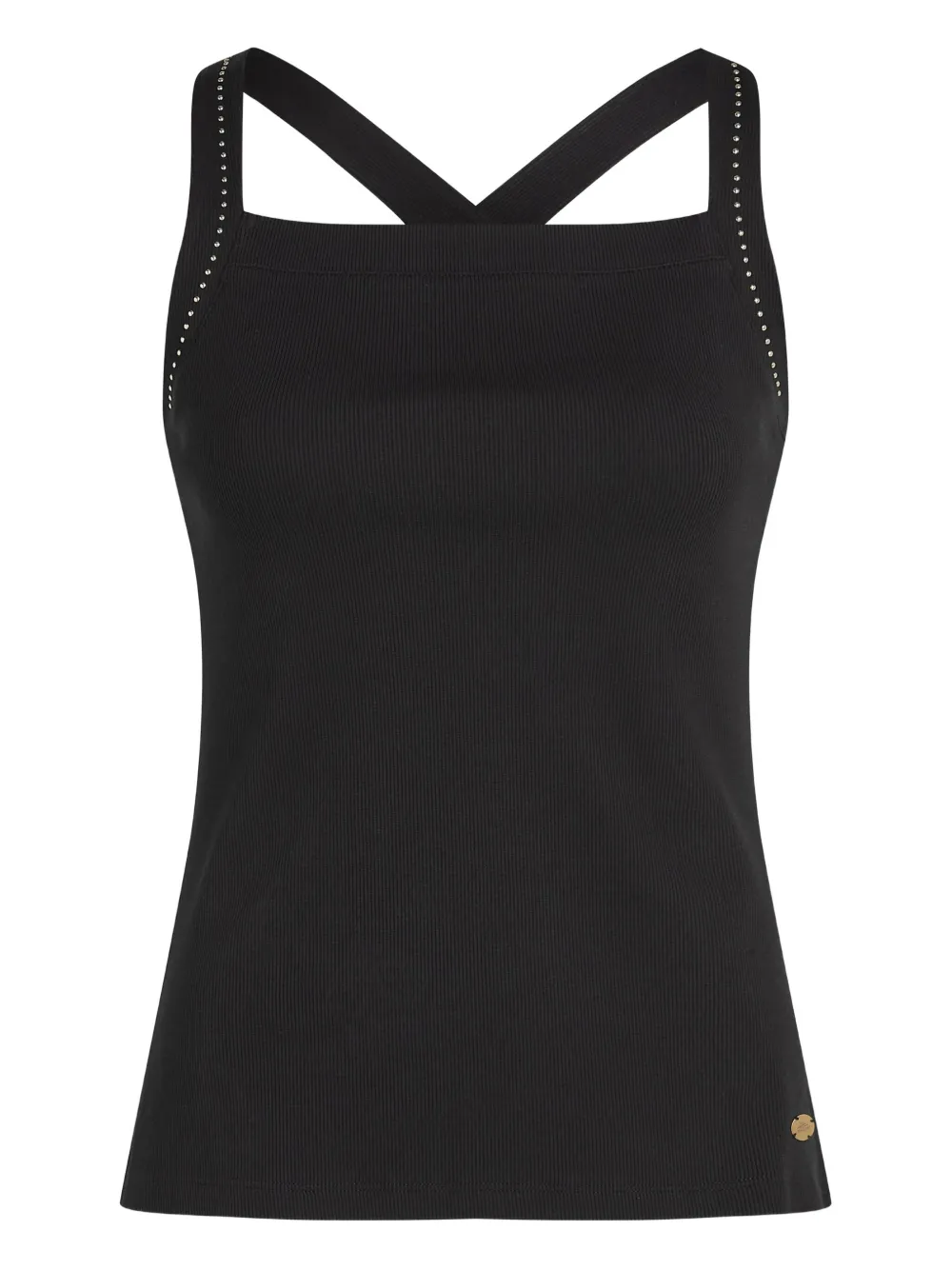 

Топ с заклепками Karl Lagerfeld, черный