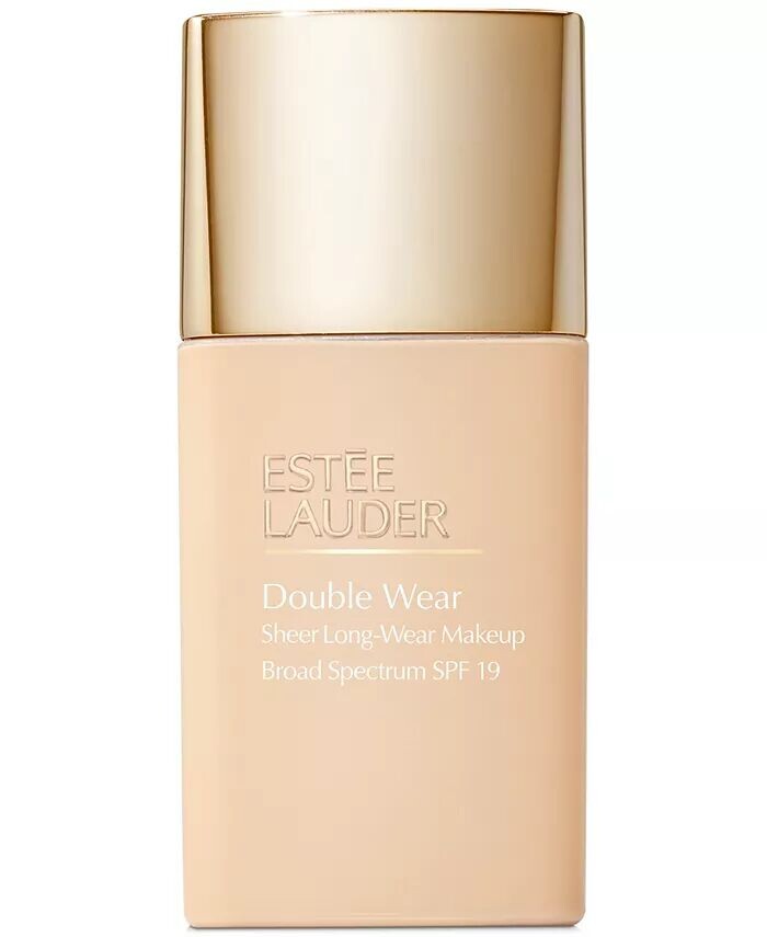 

Прозрачная стойкая тональная основа Double Wear SPF19, 1 унция Estée Lauder, цвет 1N1 Ivory Nude - Light with neutral peach undertones