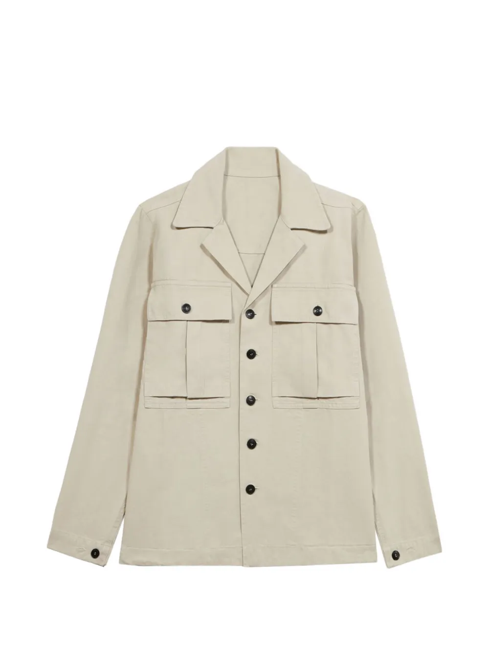 

Рубашка-овершот с накладными карманами Fortela, бежевый