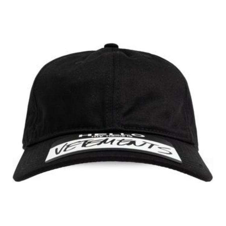 

Vetements Бейсболка с нашивкой логотипа, Black