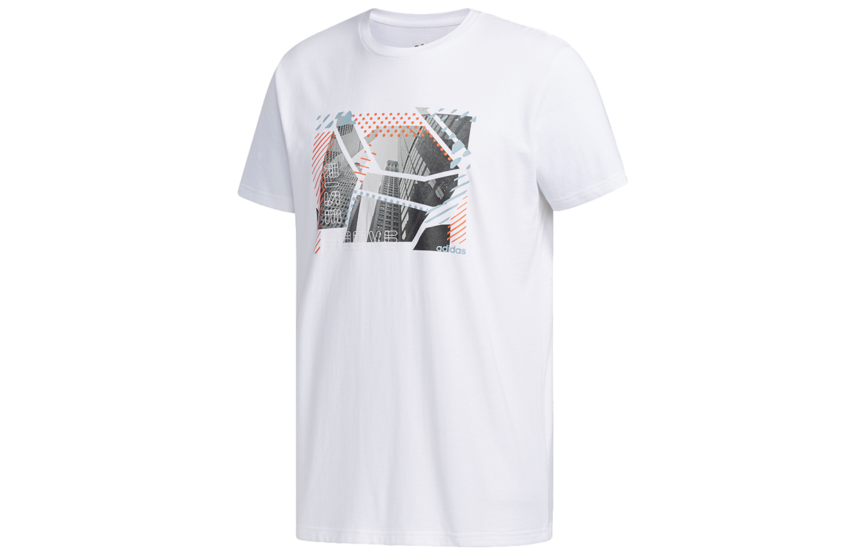 Adidas Neo Футболка мужская белая — фото 2