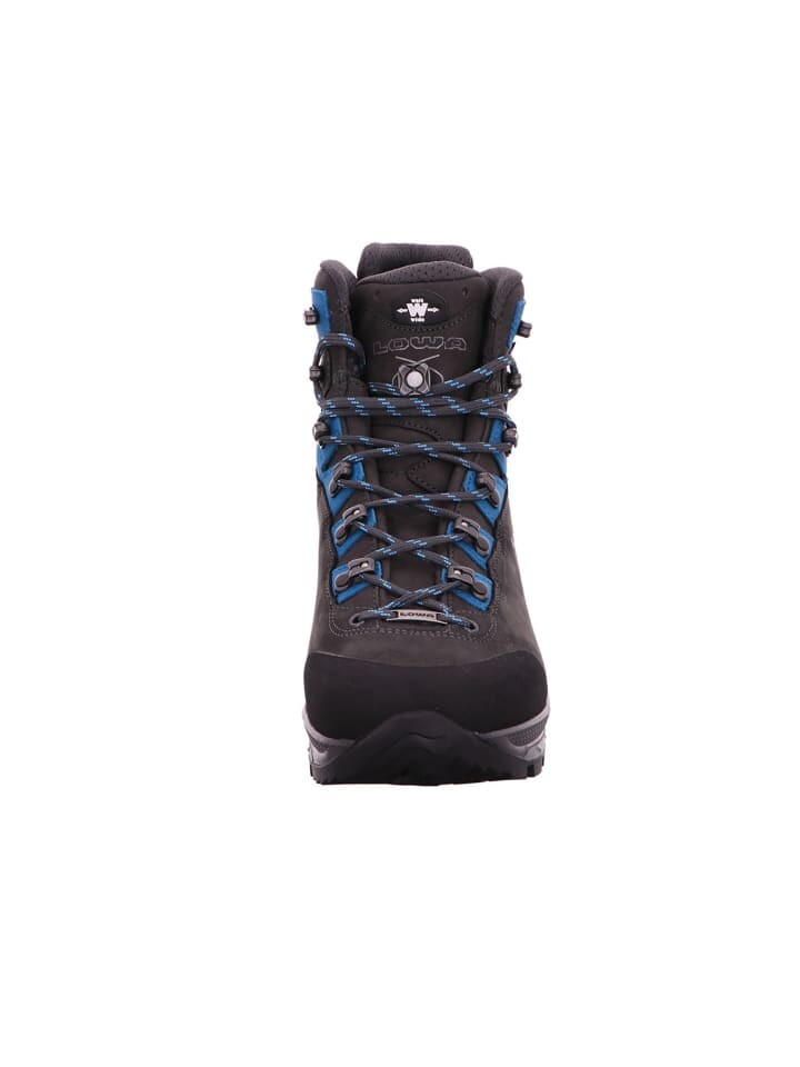 Ботинки женские Lowa Wanderstiefel трекинговые на шнуровке, черный/синий — фото 4