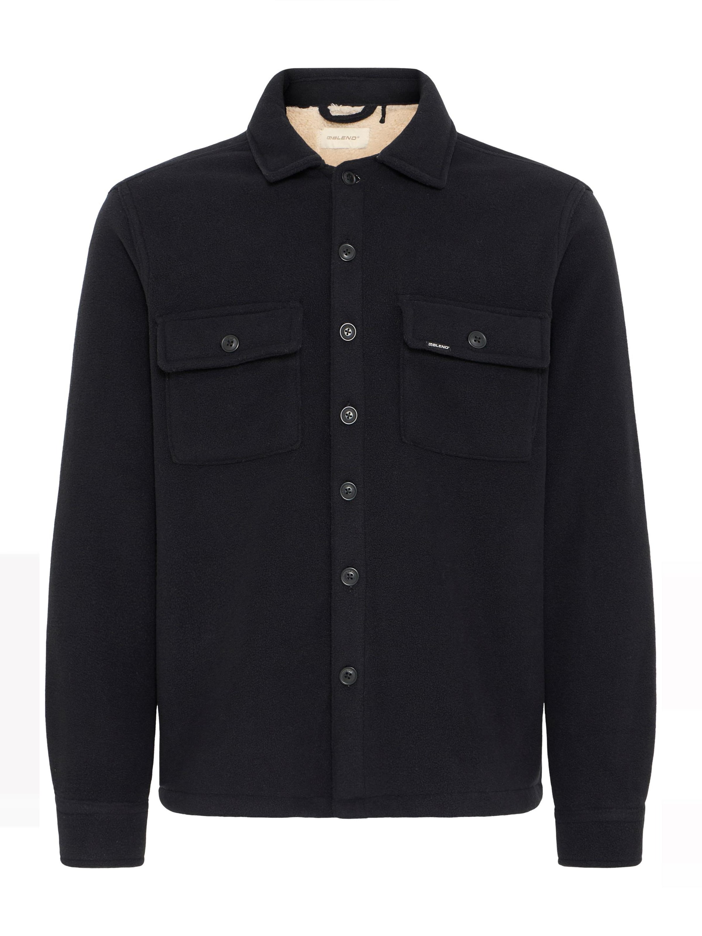 

BLEND Куртка межсезонная Comfort Fit 'BHBaki' в черном цвете