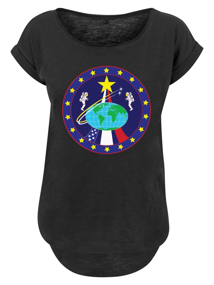 

Рубашка F4NT4STIC NASA Classic Globe Astronauts, черный