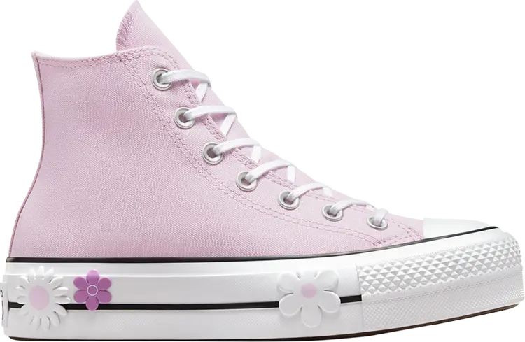 

Кроссовки Wmns Chuck Taylor All Star Lift Platform High 'Floral', фиолетовый