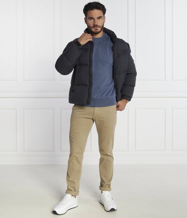 Толстовка мужская Tommy Hilfiger с логотипом, синий — фото 2