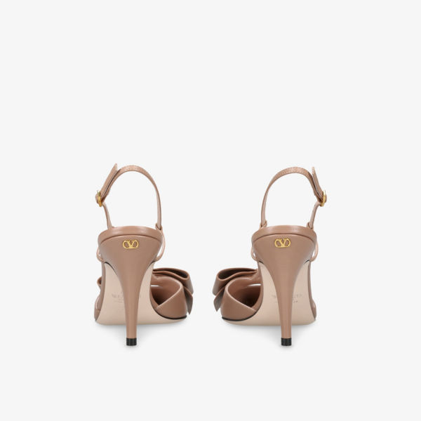 Туфли Valentino Garavani Bowow Pump 85 на каблуке, розовый — фото 4