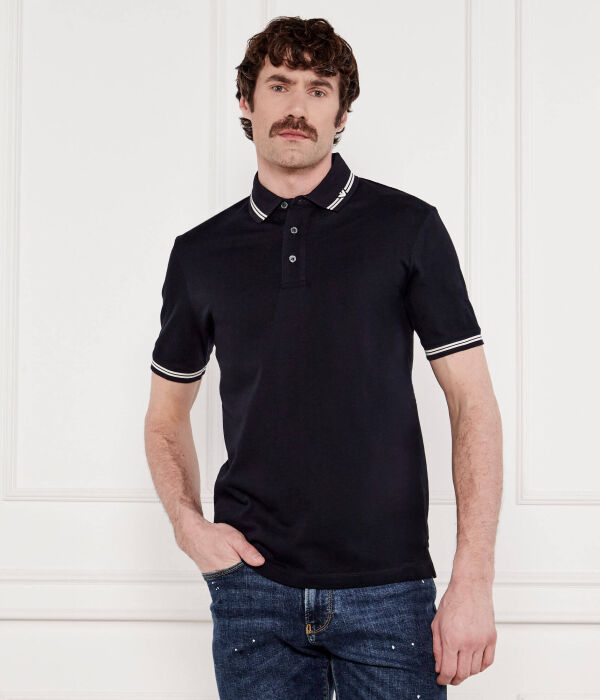 

Рубашка поло Regular fit Emporio Armani, синий