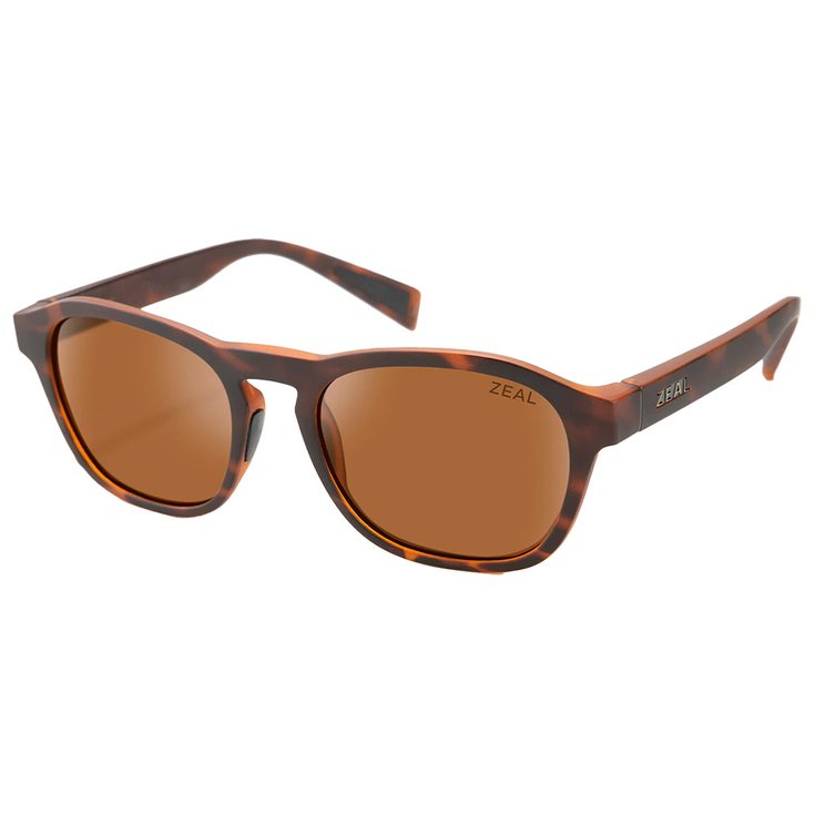 

Солнцезащитные очки Dawn матовые черепаховые с поляризацией медные Zeal