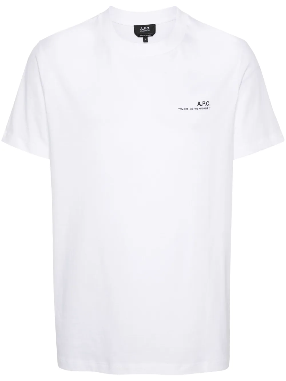 

Футболка с логотипом A.P.C., белый